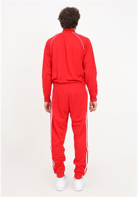 Red sweatpants with men's logo ADIDAS ORIGINALS | IM4543.